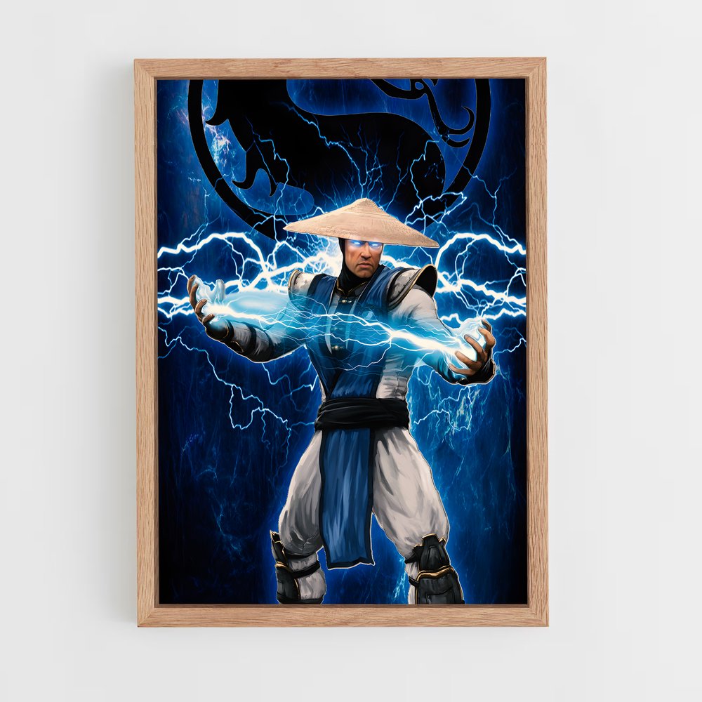 Poster Raiden: L'Épée du Destin – affiche Mortal kombat (vue 4)